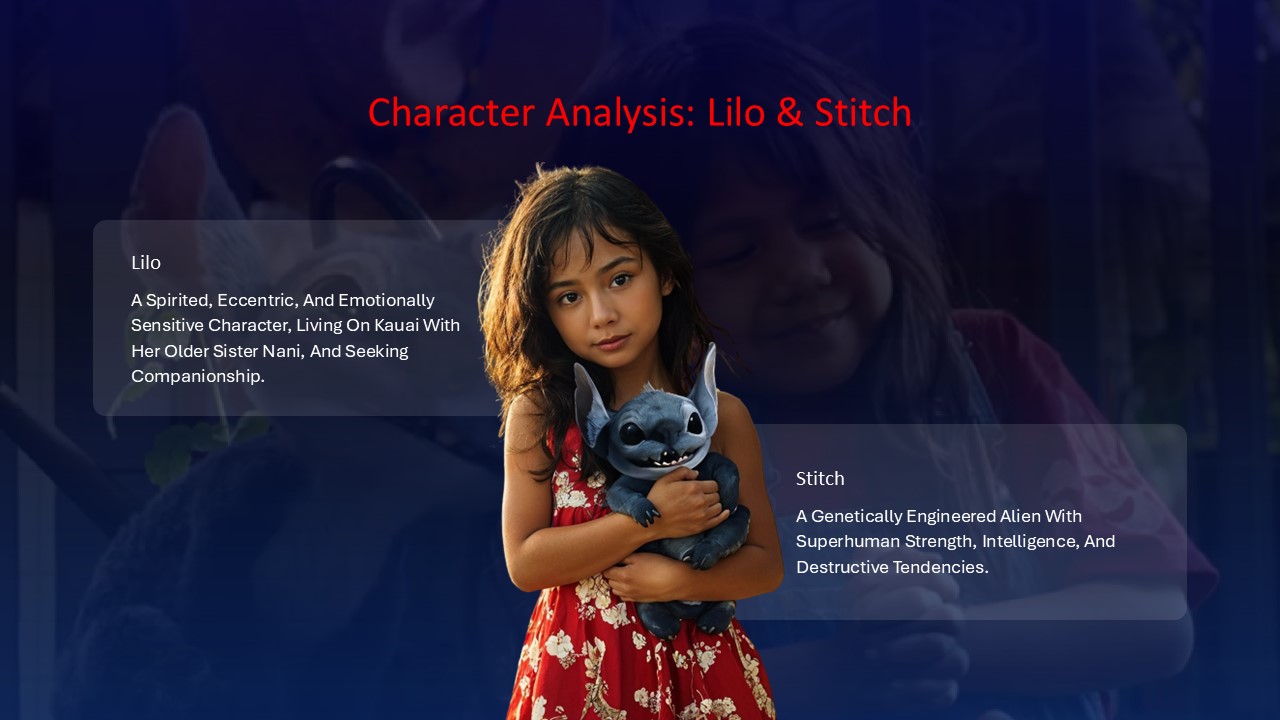 Free Lilo And Stitch Movie Presentation Template 4