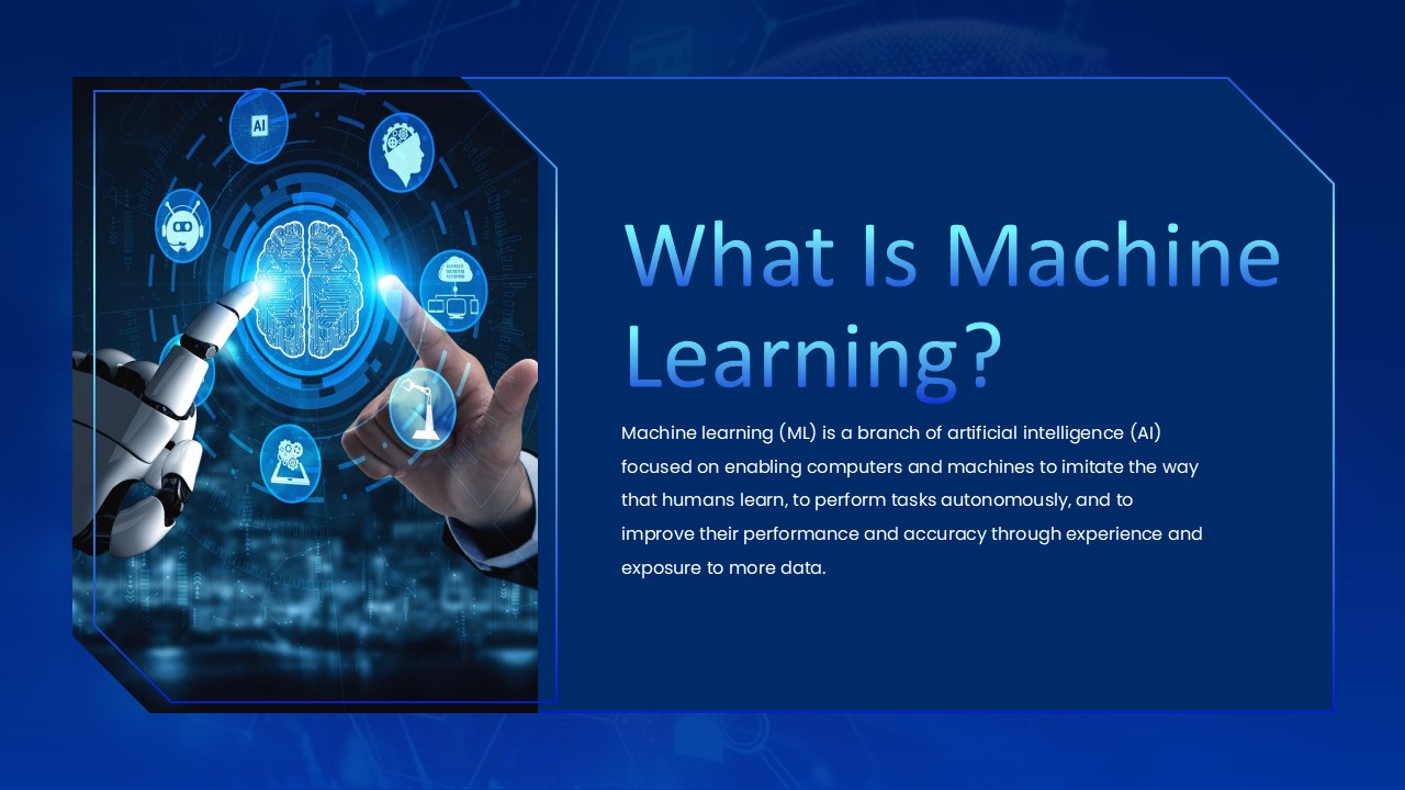 Free Machine Learning Powerpoint Template 2