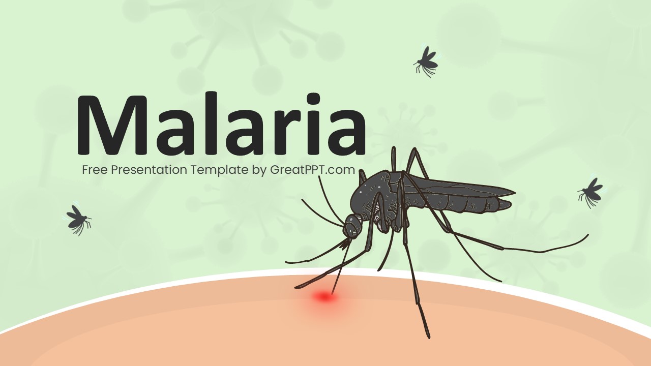Free Malaria Disease Powerpoint Template 1