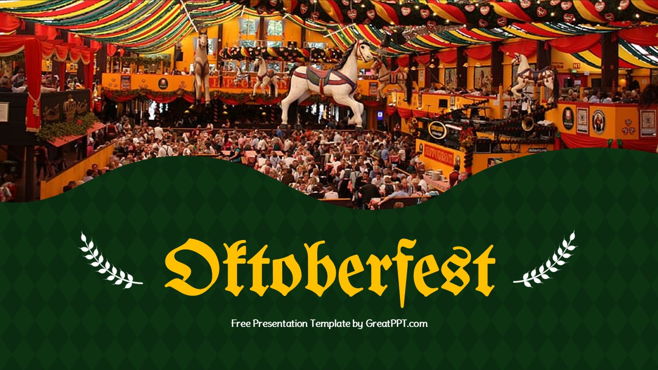 Free Oktoberfest Powerpoint Template 1