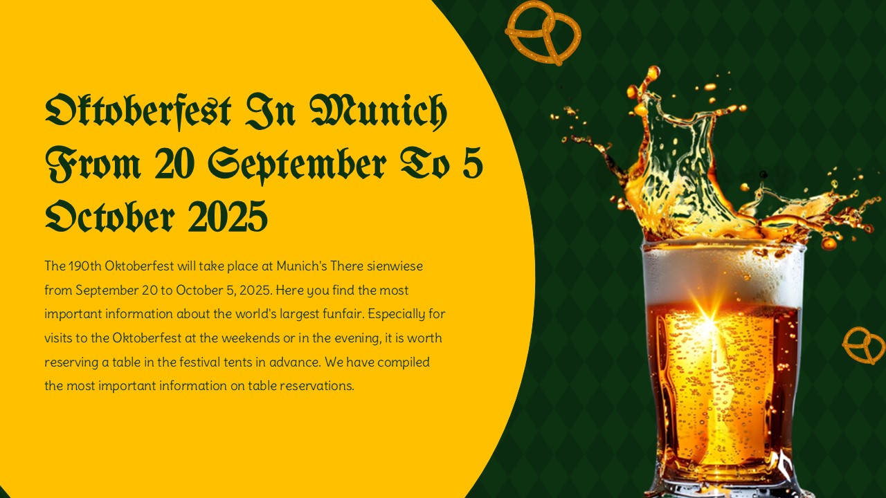 Free Oktoberfest Powerpoint Template 6