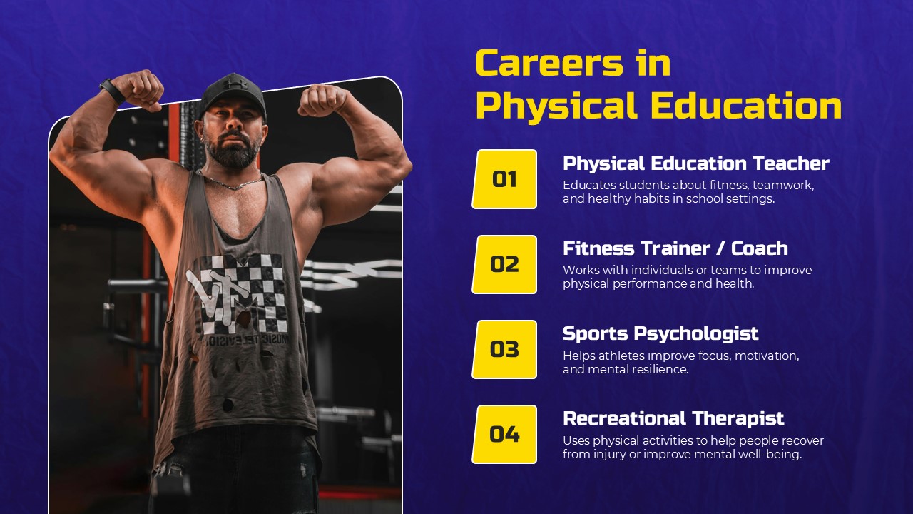 Free Physical Education Powerpoint Template 11