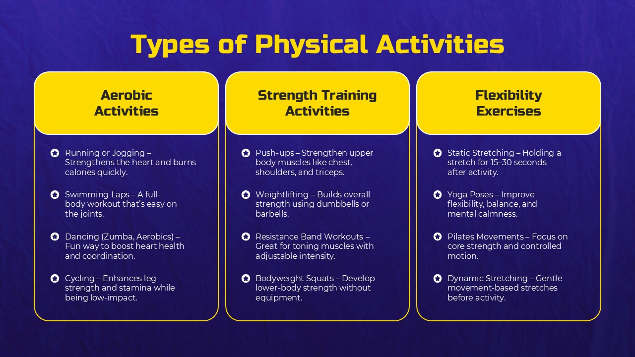 Free Physical Education Powerpoint Template 5