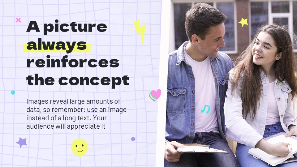 Free Preppy Aesthetics Yearbook Powerpoint Template 16