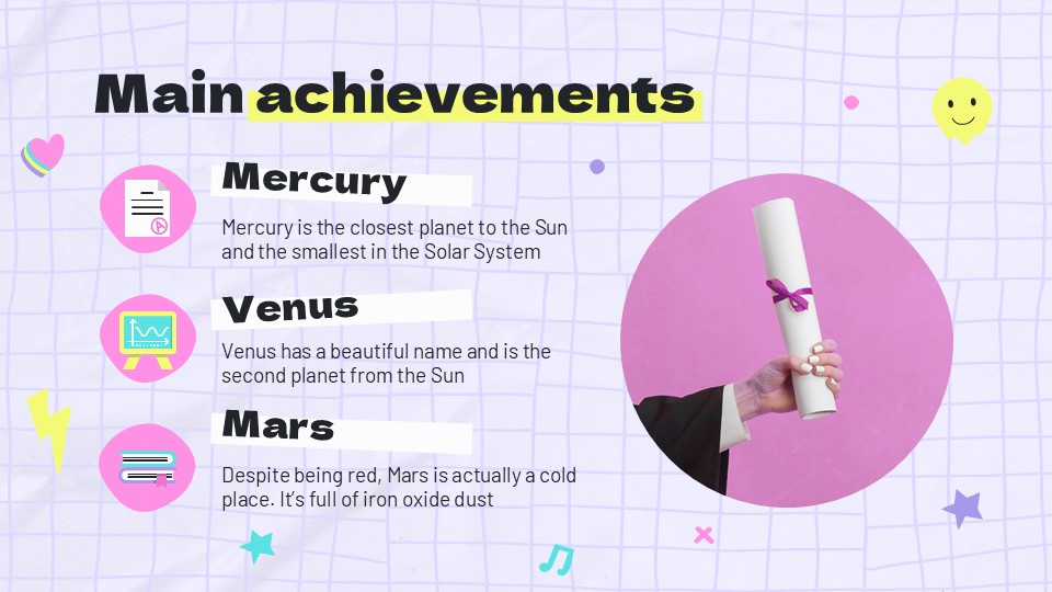 Free Preppy Aesthetics Yearbook Powerpoint Template 8