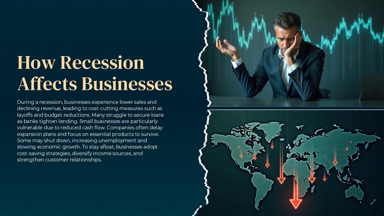 Free Recession Presentation Theme 6
