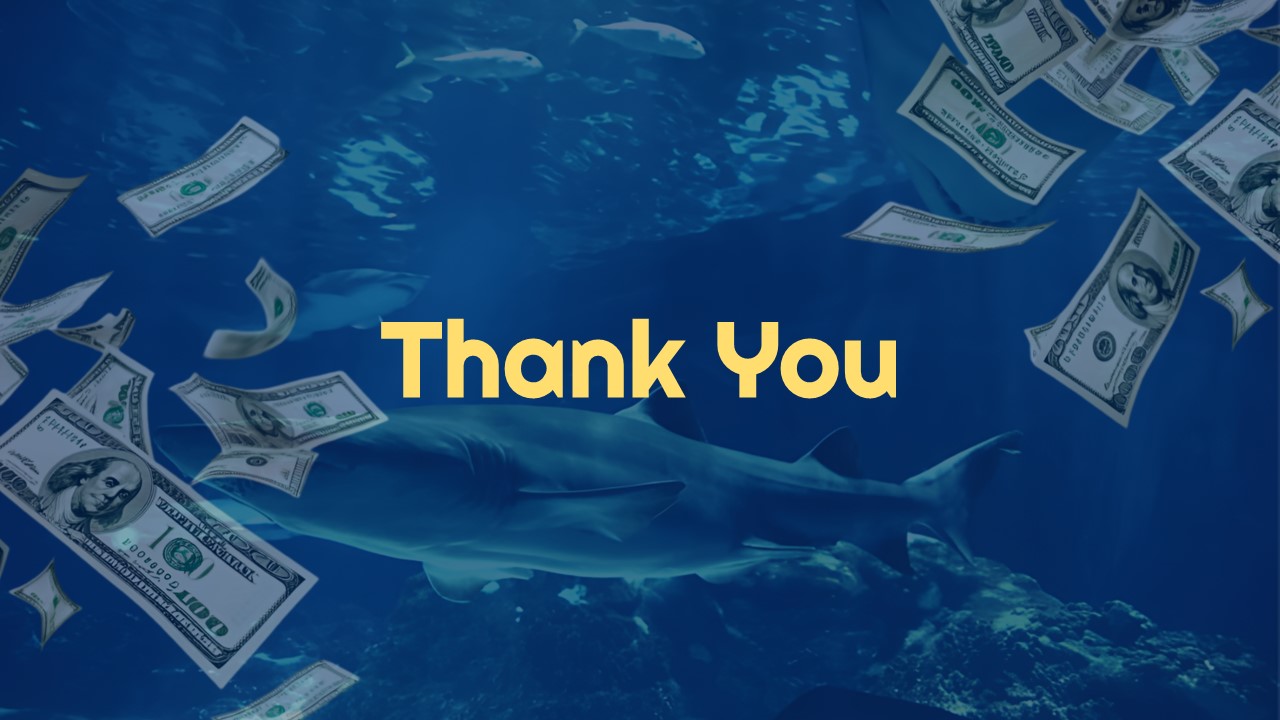 Free Shark Tank Powerpoint Template 10