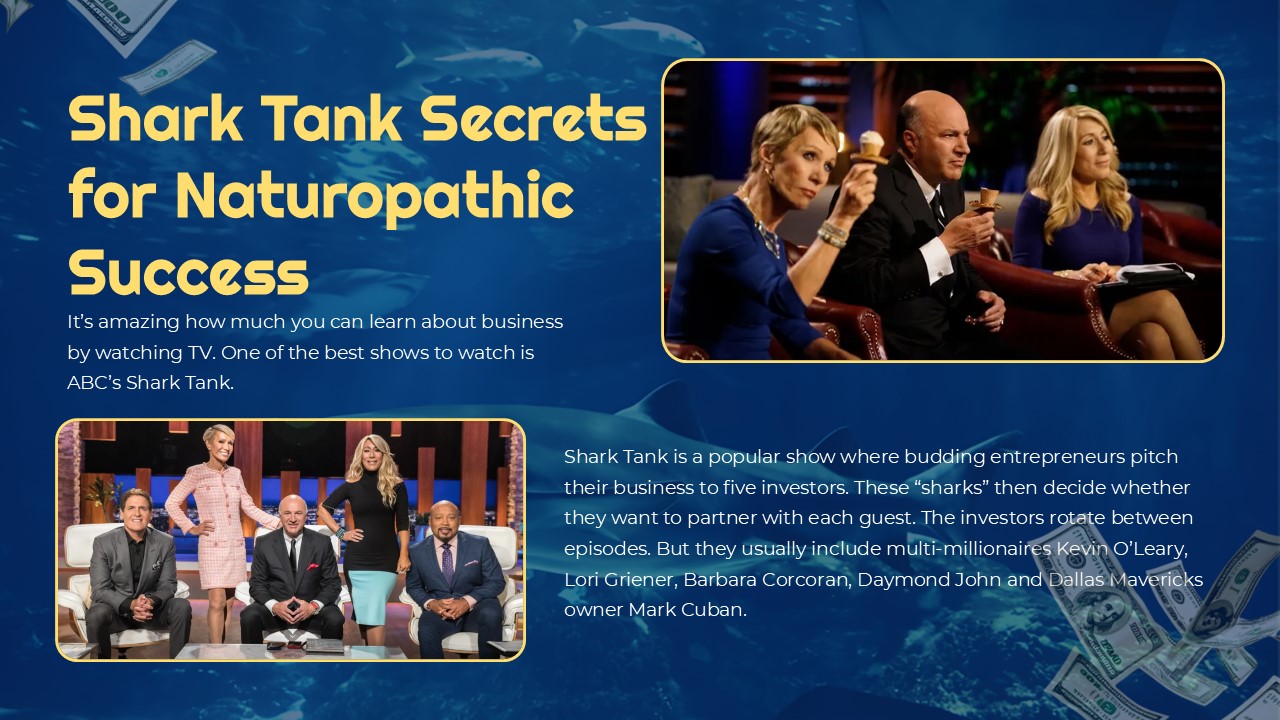 Free Shark Tank Powerpoint Template 3