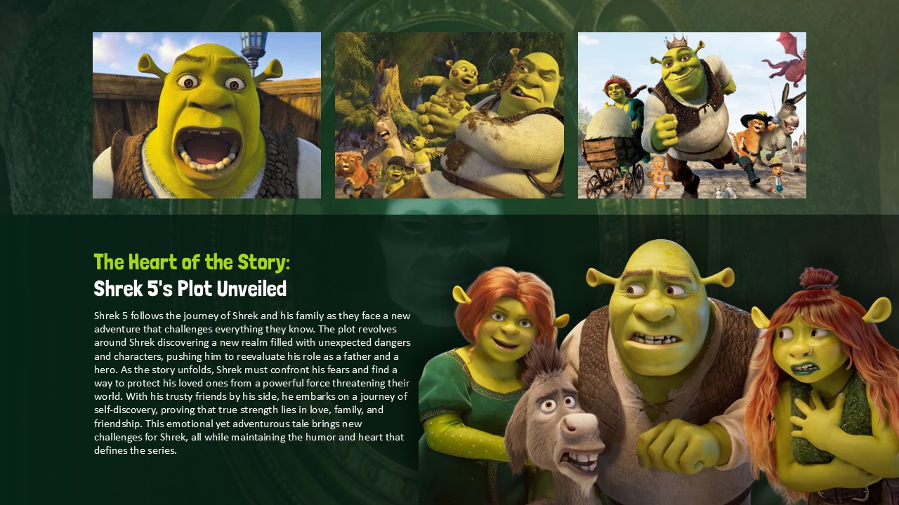 Free Shrek 5 Powerpoint Template 4