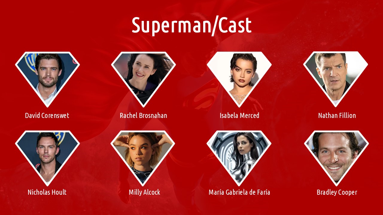 Free Superman Powerpoint Template 4