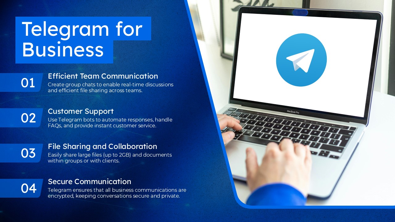 Free Telegram Powerpoint Template And Google Slides Theme 7