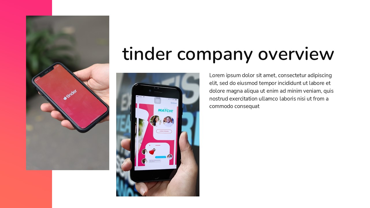 Free Tinder Presentation Theme 2