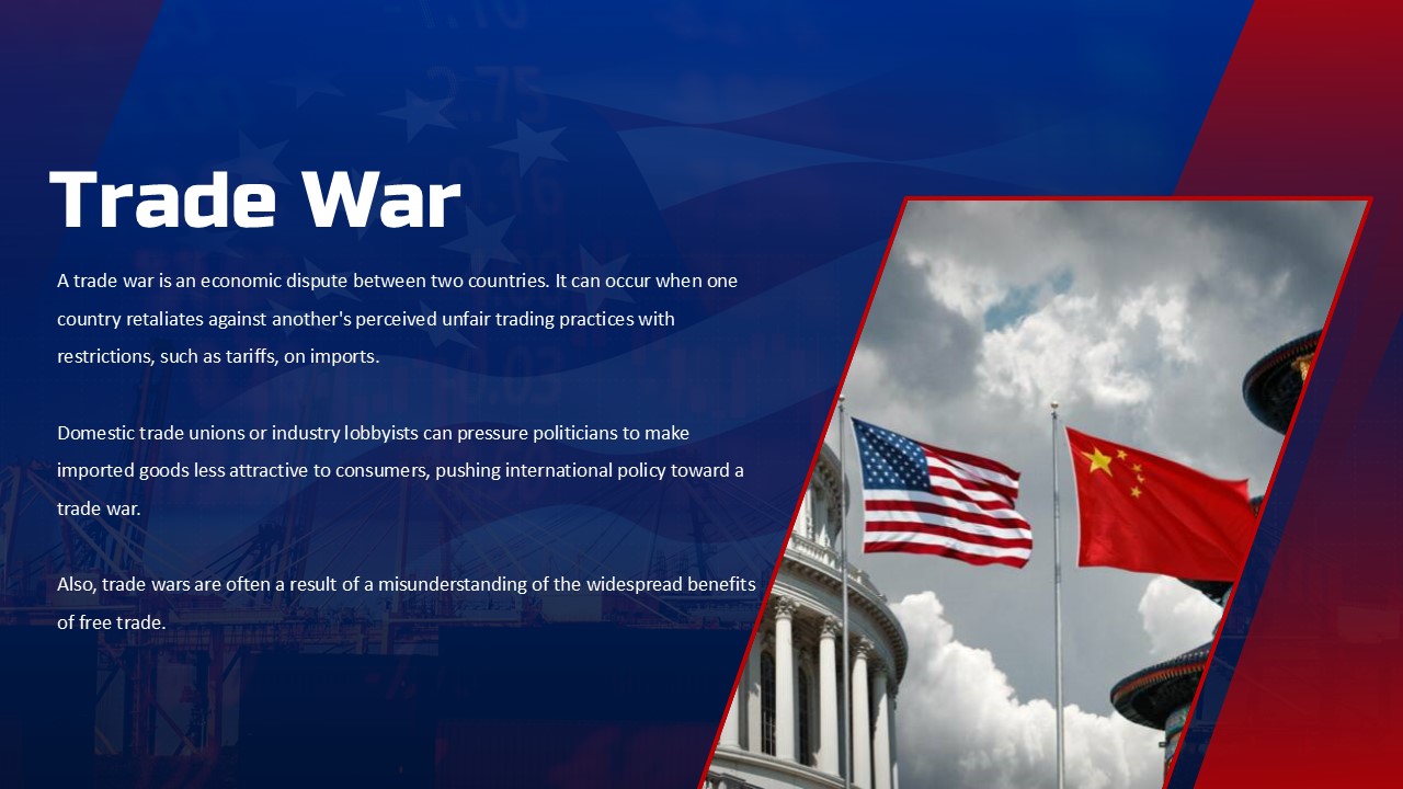 Free Trade War Presentation Template 2