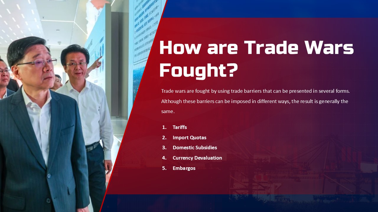 Free Trade War Presentation Template 7