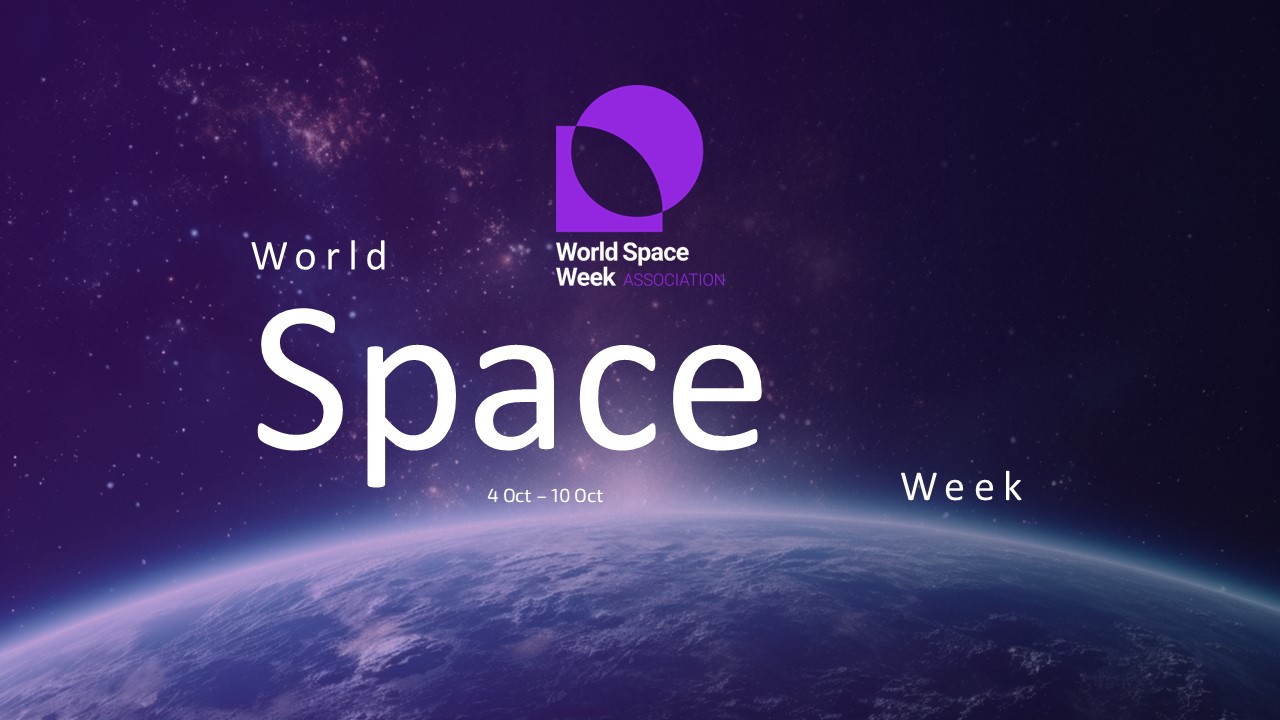 Free World Space Week Presentation Template 1