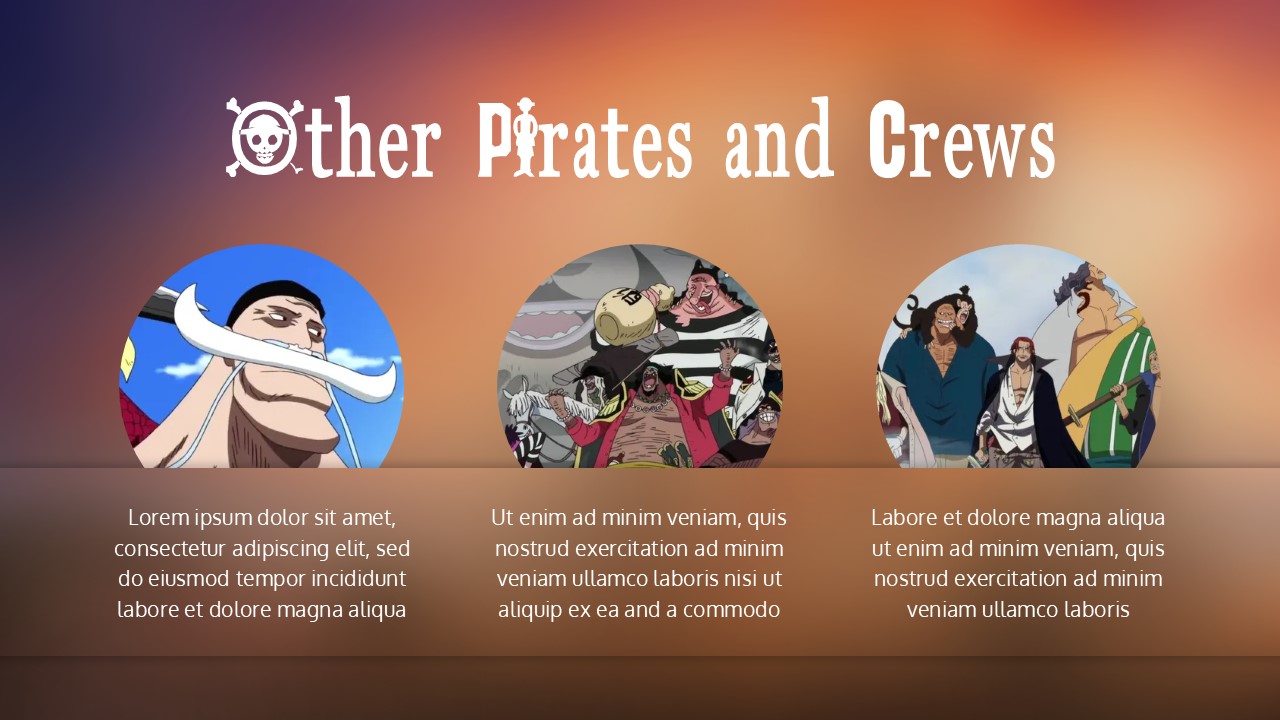 One Piece Powerpoint Template 10