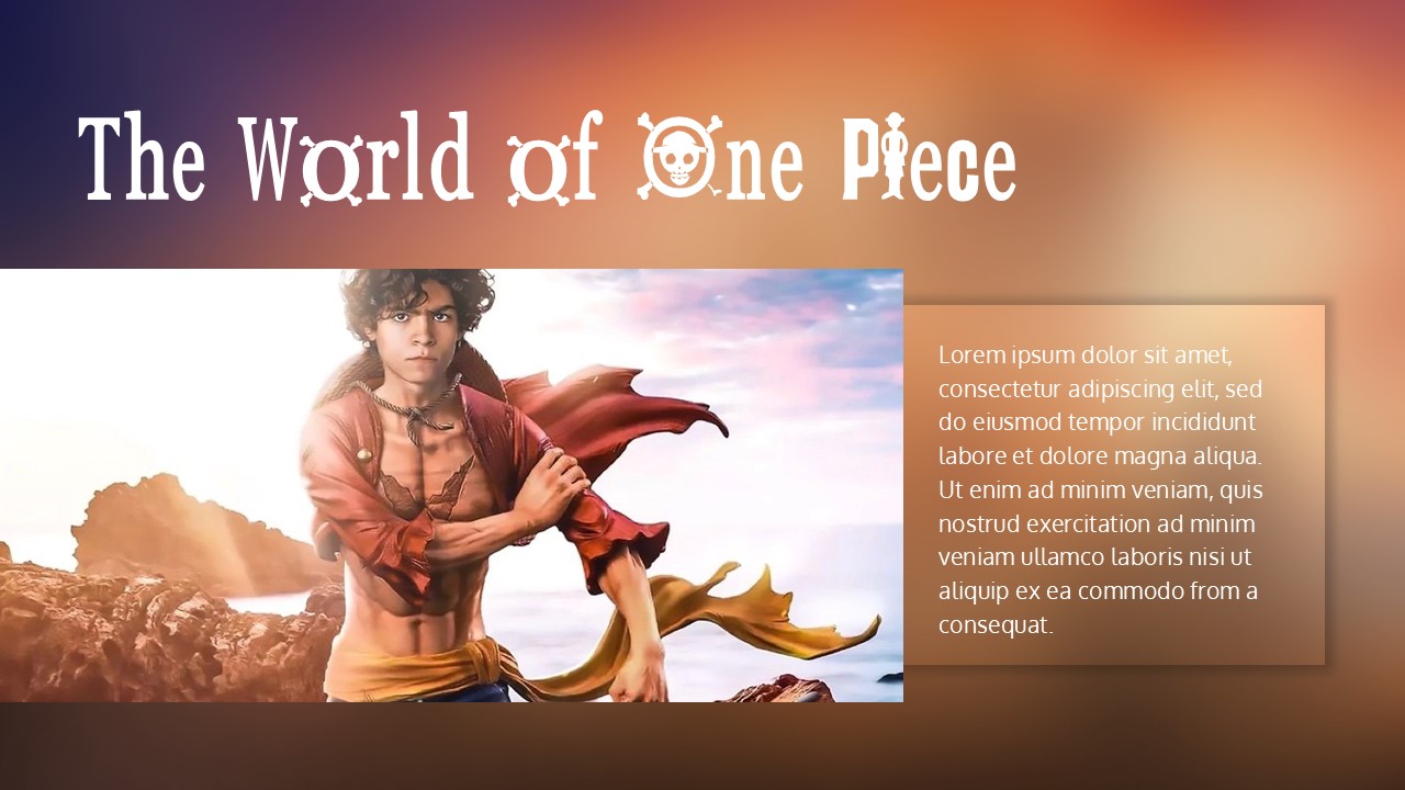 One Piece Powerpoint Template 3