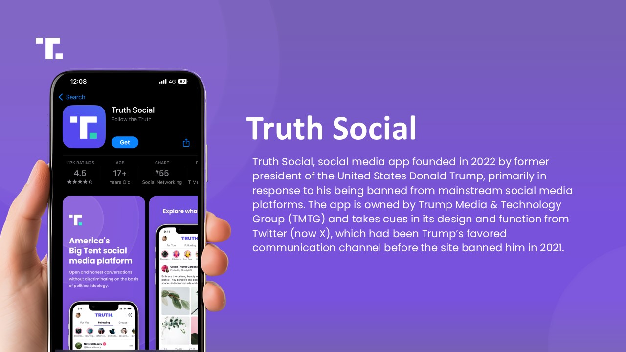 Truh Social Presentation Template 2