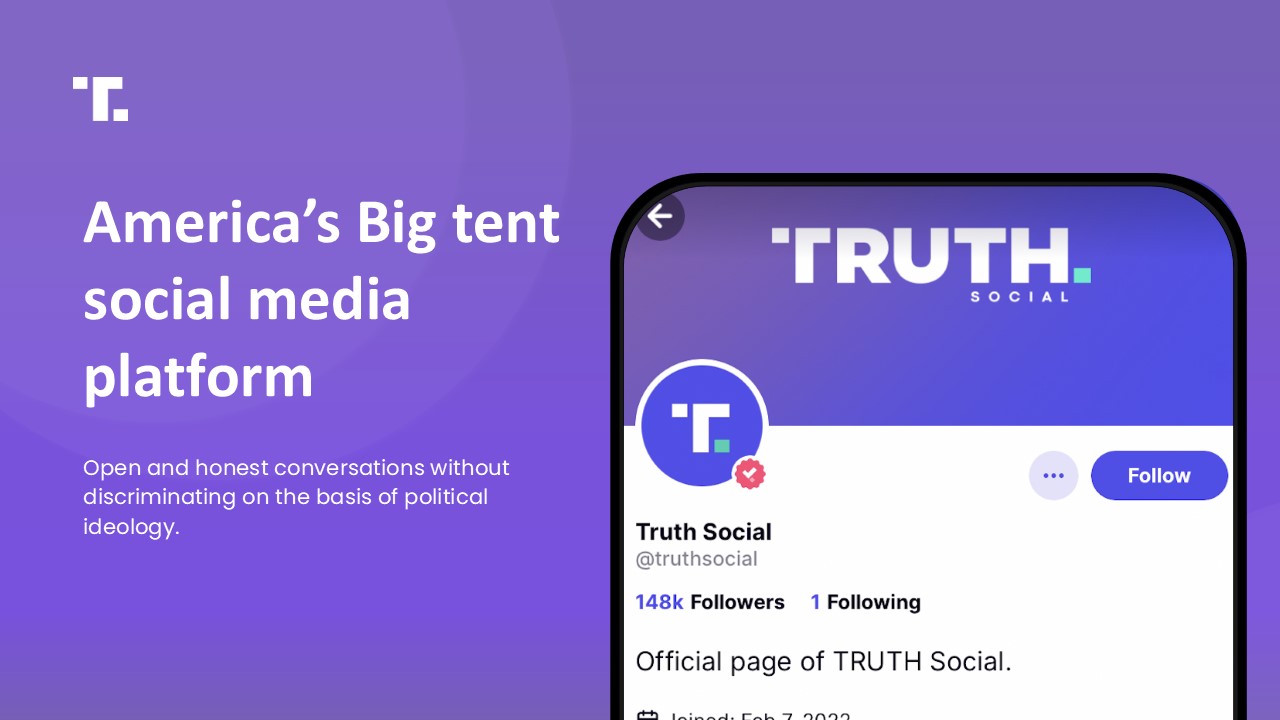 Truh Social Presentation Template 3