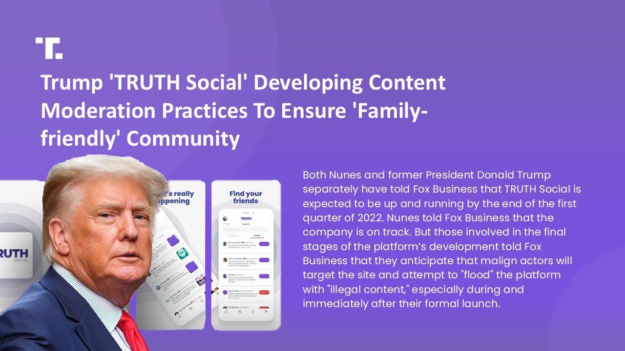 Truh Social Presentation Template 4