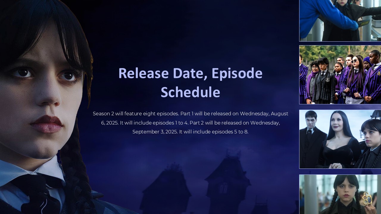 Wednesday Tv Powerpoint Template 7