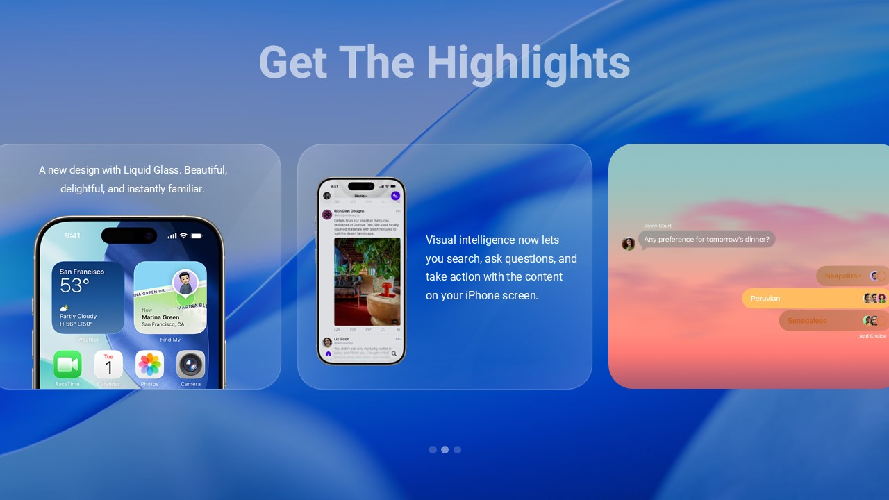 Ios 26 Liquid Glass Presentation Theme And Powerpoint Template 5