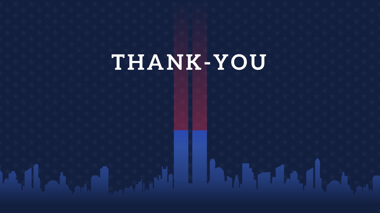 911 Remembrance Presentation Template 8