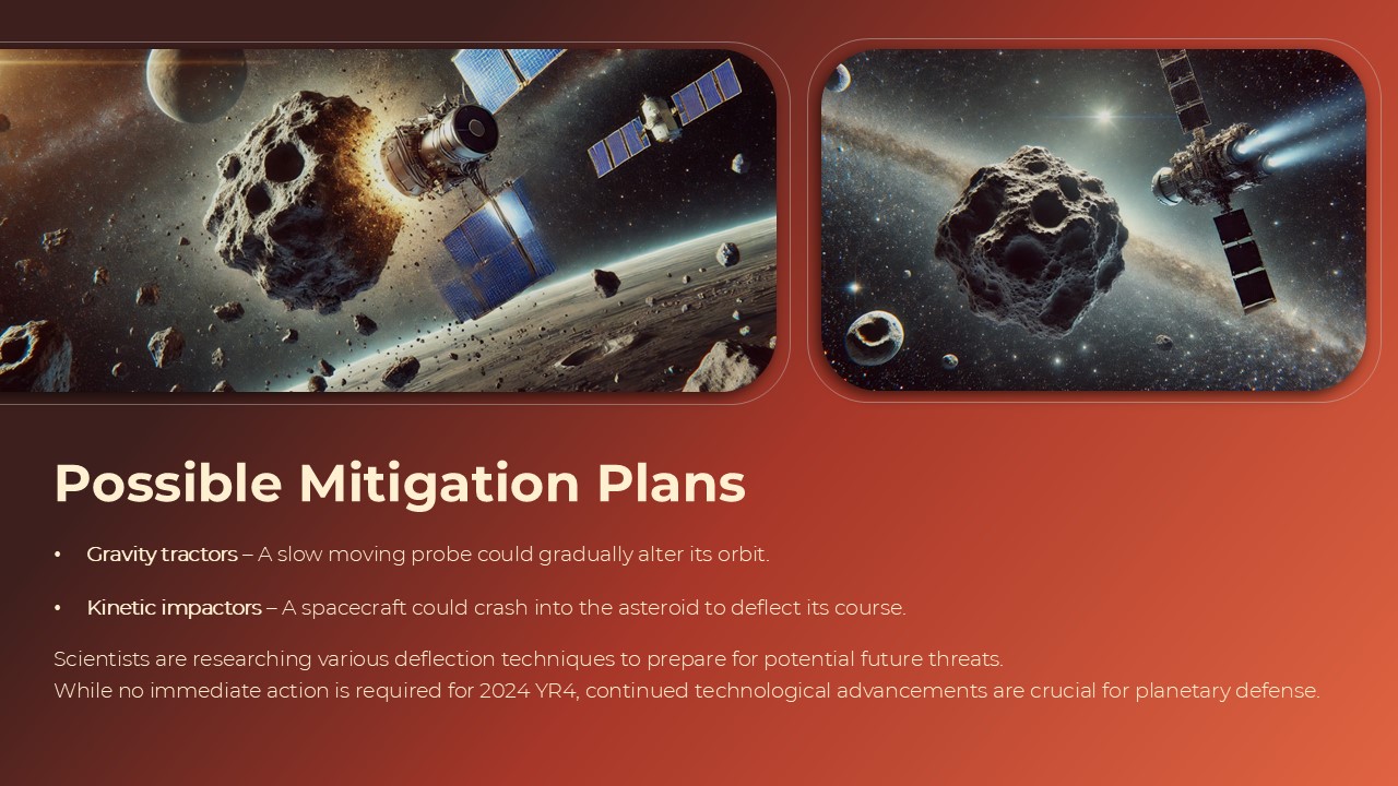 Asteroid 2024 Yr4 Presentation Theme 5