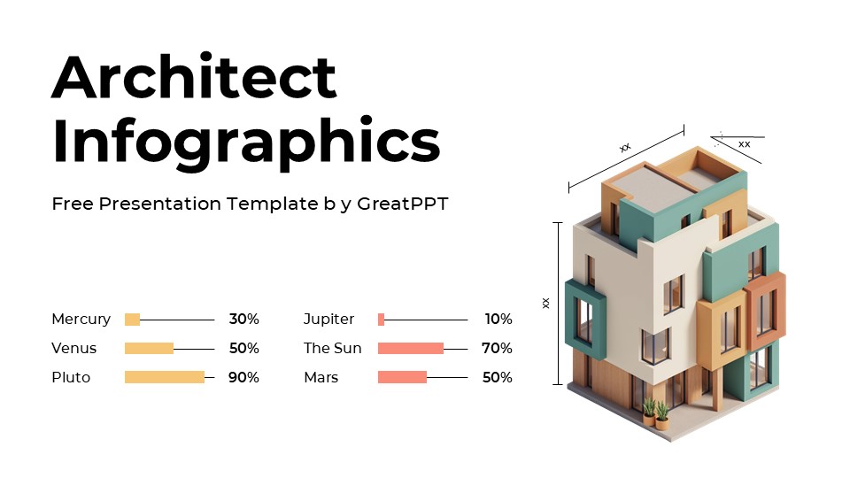 Free Architecht Infographics For Powerpoint And Google Slides 1