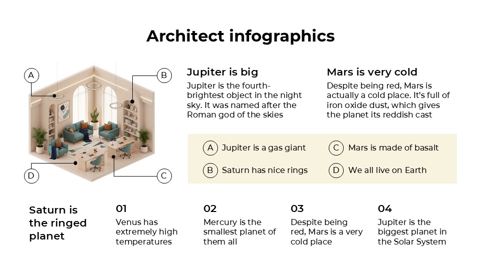 Free Architecht Infographics For Powerpoint And Google Slides 2