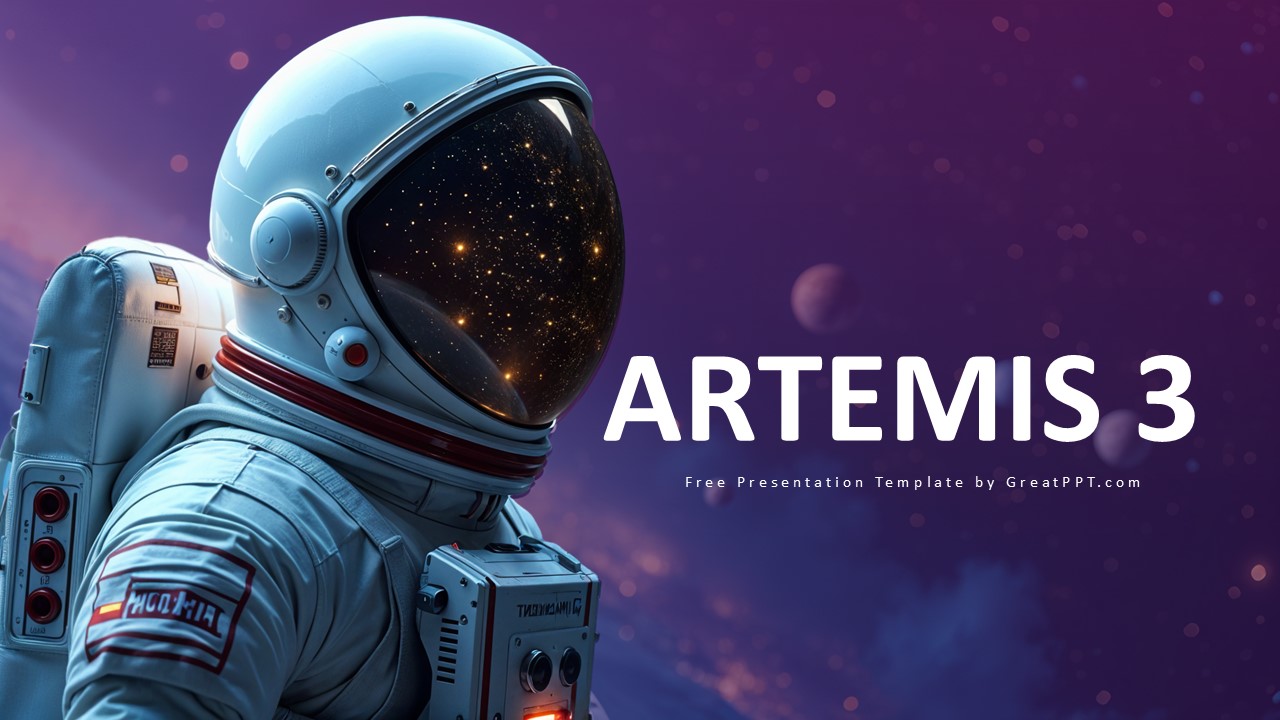 Free Artemis 3 Powerpoint Template 1