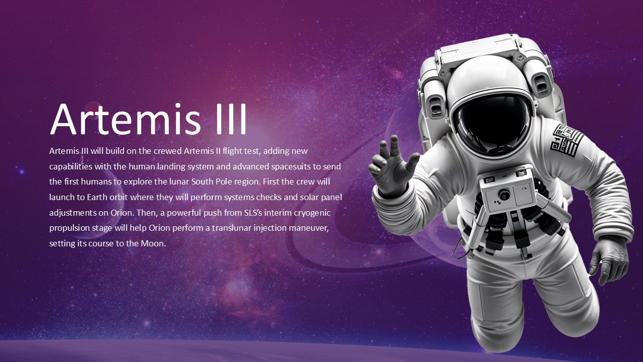 Free Artemis 3 Powerpoint Template 2
