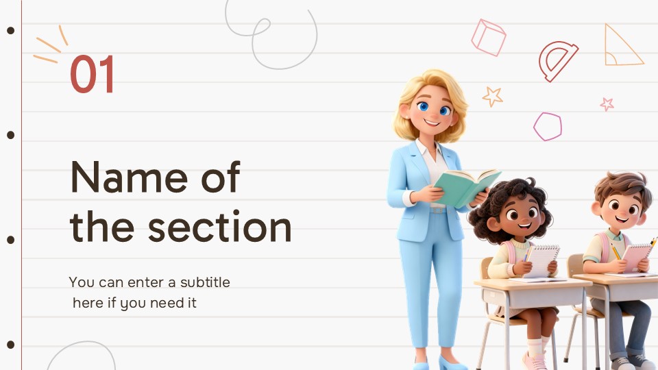 Free Back To School Elementary Powerpoint Template 3