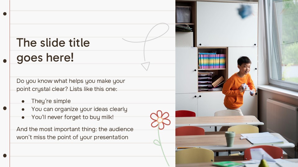 Free Back To School Elementary Powerpoint Template 5