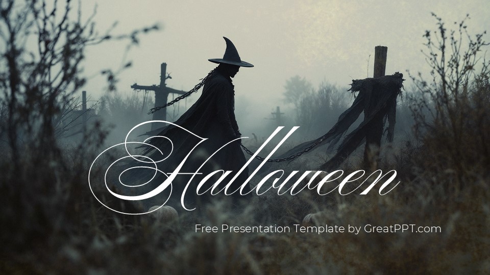 Free Black Halloween Presentation Theme And Ppt Template 1