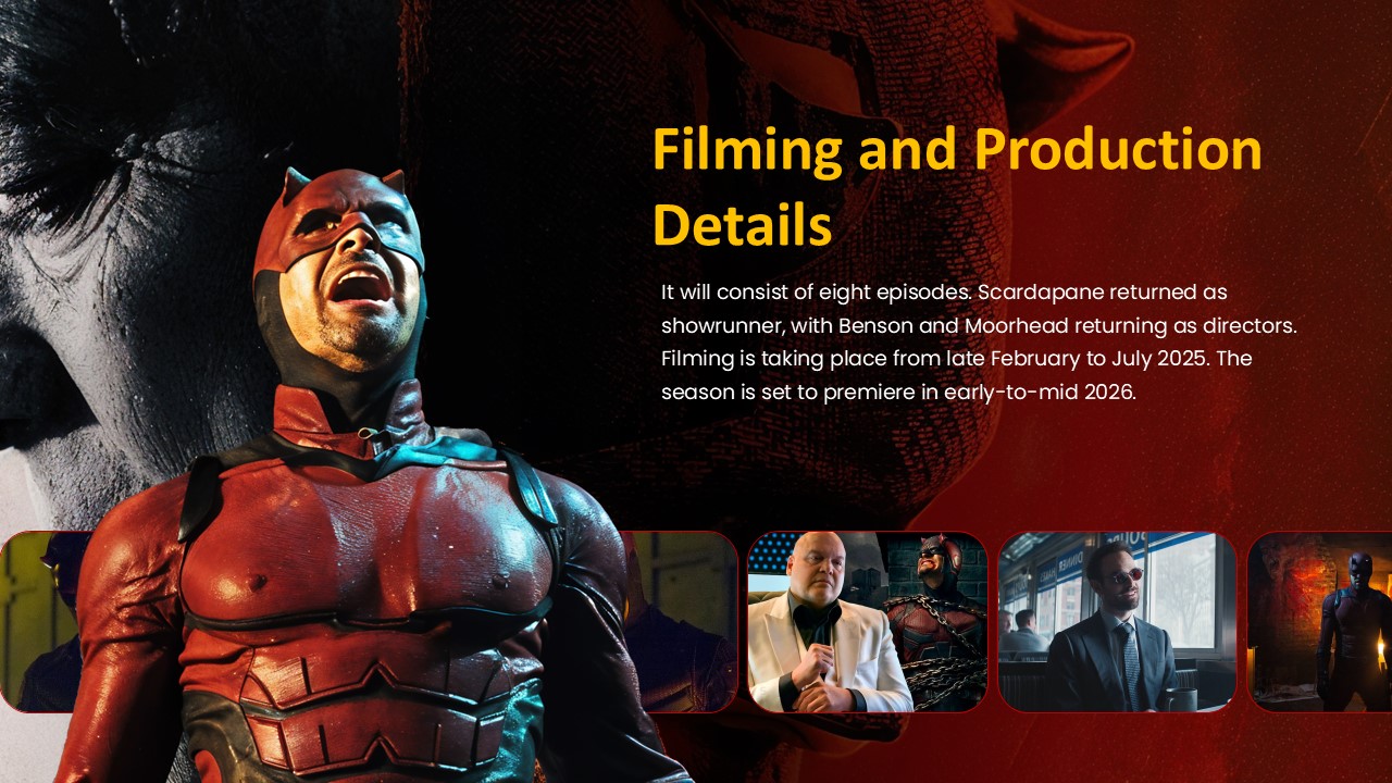 Free Daredevil Born Again Powerpoint Template 5