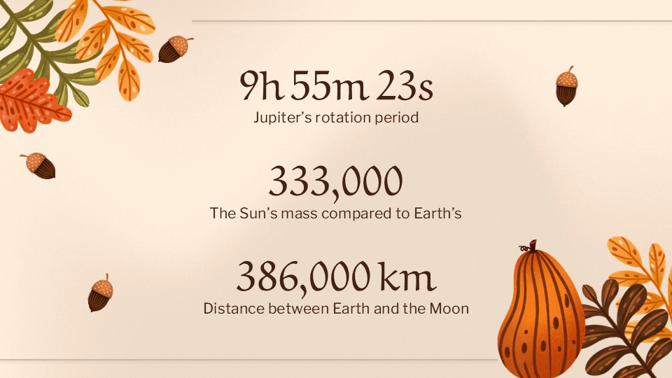 Free Fall Cottagecore Presentation Theme 16