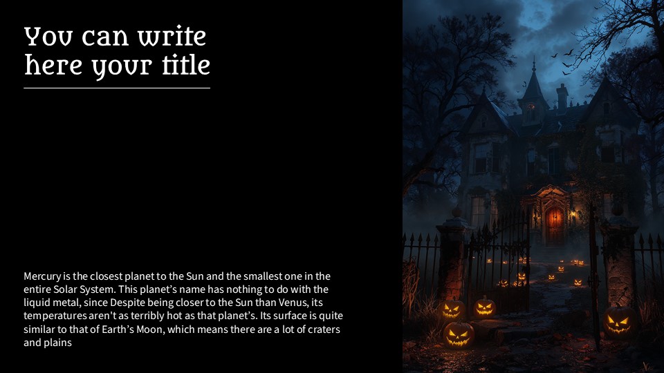 Free Halloween Festivities Presentation Theme And Ppt Template 3