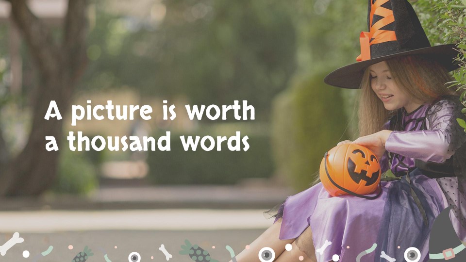 Free Halloween Pattern Social Media Presentation Template 19