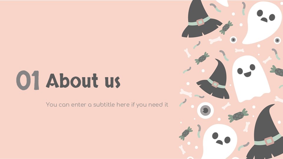 Free Halloween Pattern Social Media Presentation Template 5