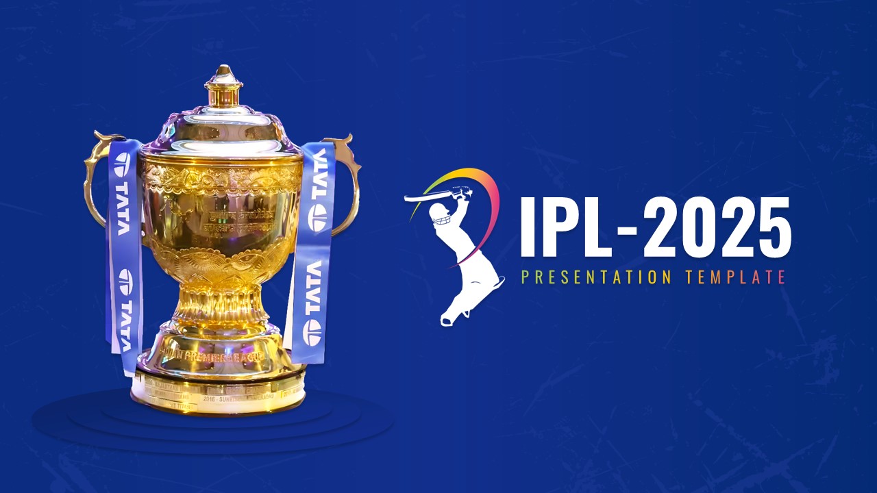Free Ipl 2025 Presentation Template For Powerpoint 1