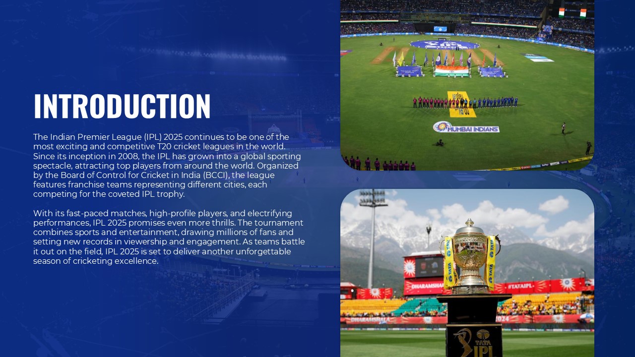 Free Ipl 2025 Presentation Template For Powerpoint 2