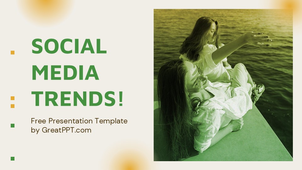 Free Social Media Trends Presentation Theme And Ppt Template 1