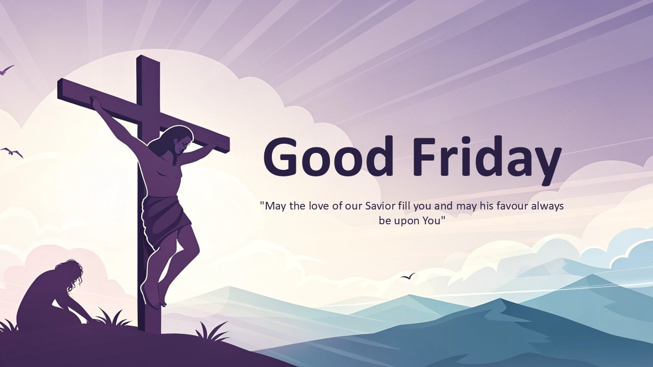 Good Friday Poster Template For Powerpoint And Google Slides 2