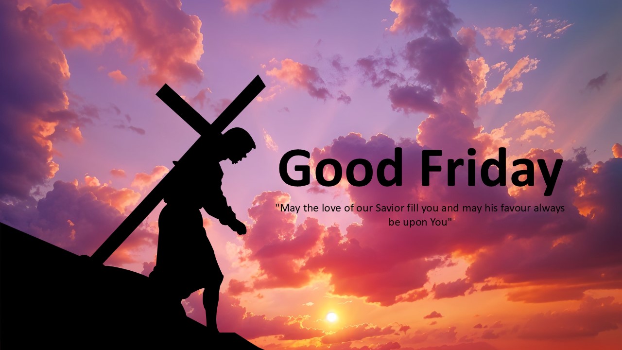 Good Friday Poster Template For Powerpoint And Google Slides 4