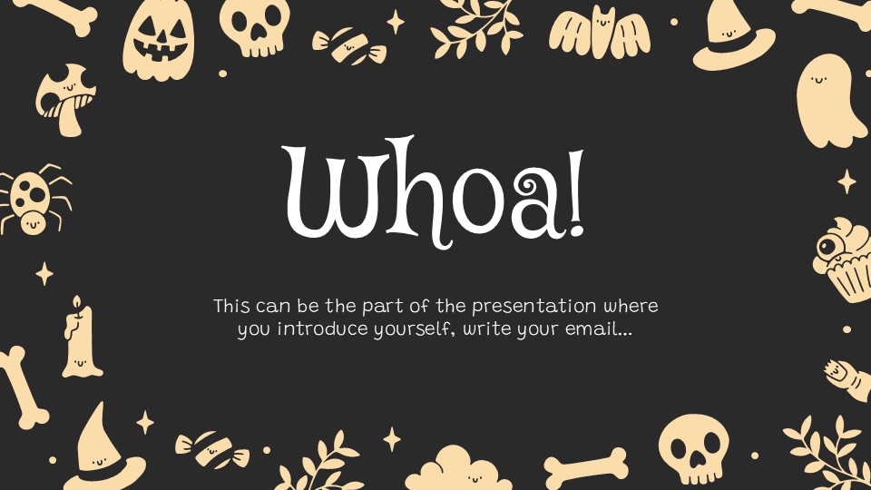 Happy Halloween! Trick Or Treat Presentation Template 3