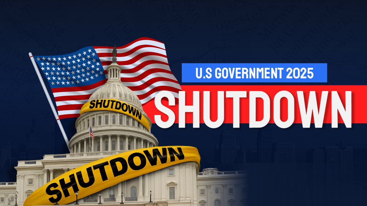 Us Government Shutdown 2025 Presentation Template 1