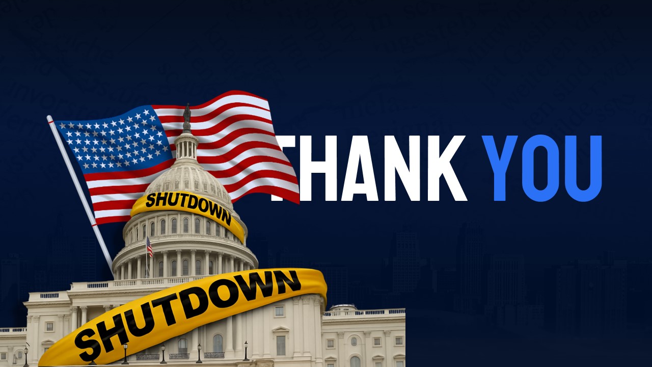 Us Government Shutdown 2025 Presentation Template 11