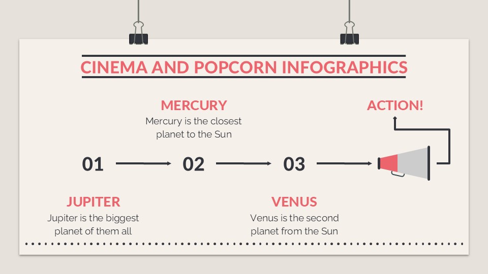 Cinema And Popcorn Infographics For Powerpoint And Google Slides 20