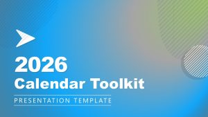 Free 2026 Calendar Powerpoint Template And Google Slides Theme 1